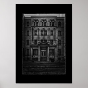 E.W. Gillett Gebäude Nr. 1 mit Grenze Poster