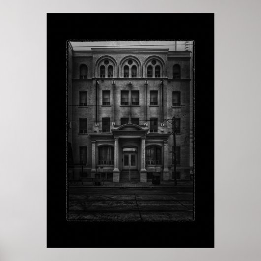 E.W. Gillett Gebäude Nr. 1 mit Grenze Poster (Vorne)