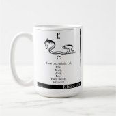 E war einmal ein kleiner Aal Kaffeetasse (Links)