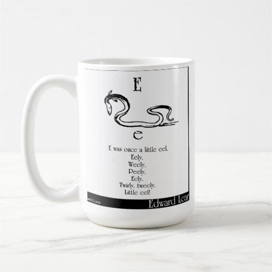 E war einmal ein kleiner Aal Kaffeetasse (Links)