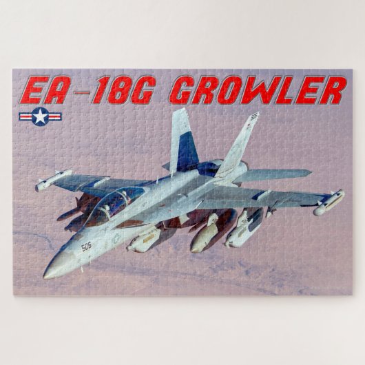 EA-18G GROWLER (20x30 INCH) Puzzle (Horizontal)