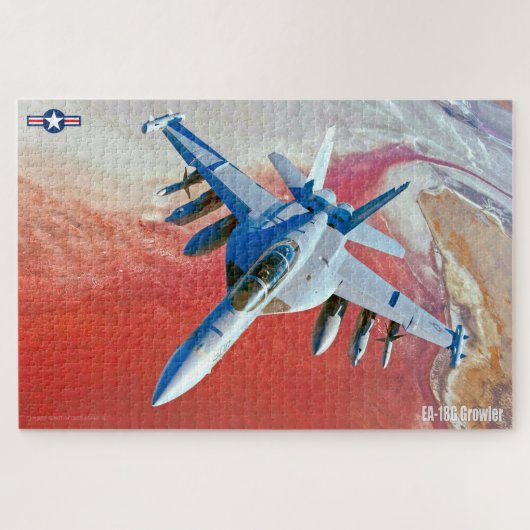 EA-18G GROWLER (20x30 INCH) Puzzle (Horizontal)
