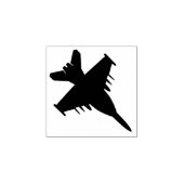 EA-18G Growler Fighter Silhouette Holz Briefmarke Gummistempel (Prägung)