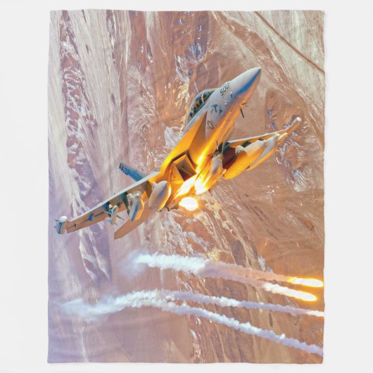 EA-18G GROWLER FLEECEDECKE (Vorderseite)