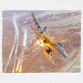 EA-18G GROWLER FLEECEDECKE (Vorderseite (Horizontal))