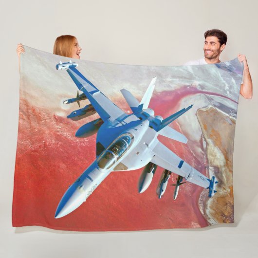 EA-18G GROWLER FLEECEDECKE (Beispiel)