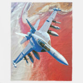 EA-18G GROWLER FLEECEDECKE (Vorderseite)