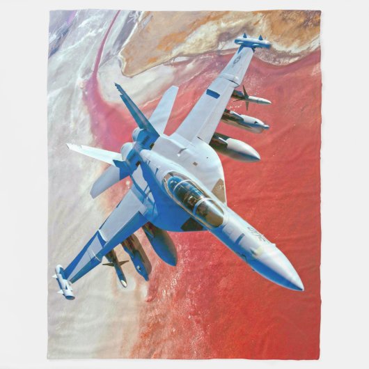 EA-18G GROWLER FLEECEDECKE (Vorderseite)