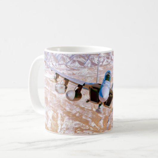 EA-18G GROWLER KAFFEETASSE (Vorderseite Links)