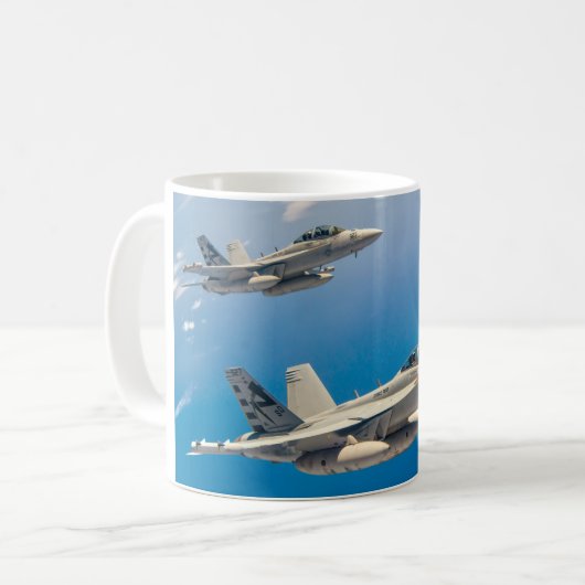 EA-18G GROWLER KAFFEETASSE (Vorderseite Links)
