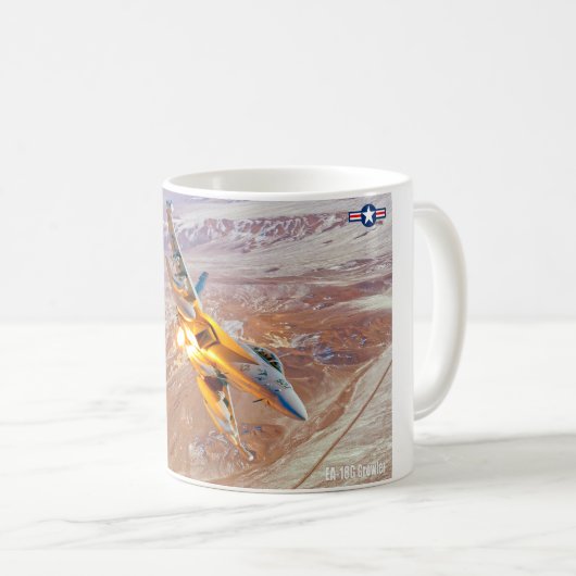 EA-18G GROWLER KAFFEETASSE (VorderseiteRechts)