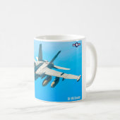 EA-18G GROWLER KAFFEETASSE (VorderseiteRechts)