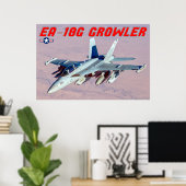 EA-18G GROWLER POSTER (Heimbüro)