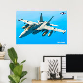 EA-18G GROWLER POSTER (Heimbüro)