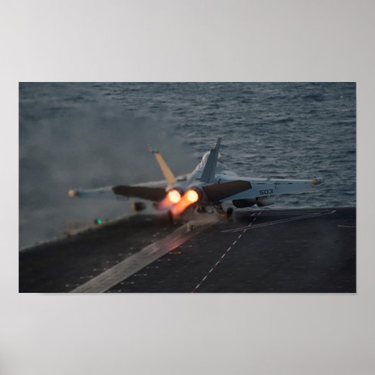 EA-18G Growler Poster (Vorne)
