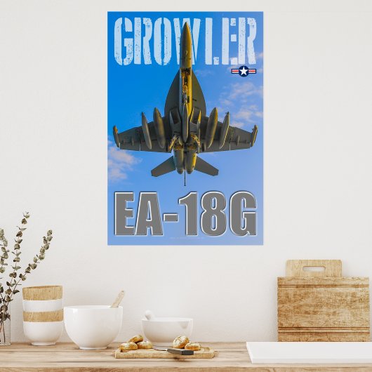 EA-18G GROWLER POSTER (Küche)