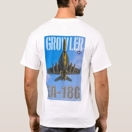 EA-18G GROWLER T-Shirt (Rückseite)