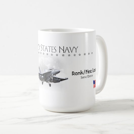 EA-18G Schocker Kaffeetasse (VorderseiteRechts)