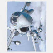 EA-6B PROWLER FLEECEDECKE (Vorderseite)