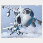 EA-6B PROWLER FLEECEDECKE (Vorderseite (Horizontal))