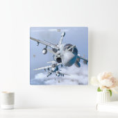 EA-6B PROWLER QUADRATISCHE WANDUHR (Zuhause)