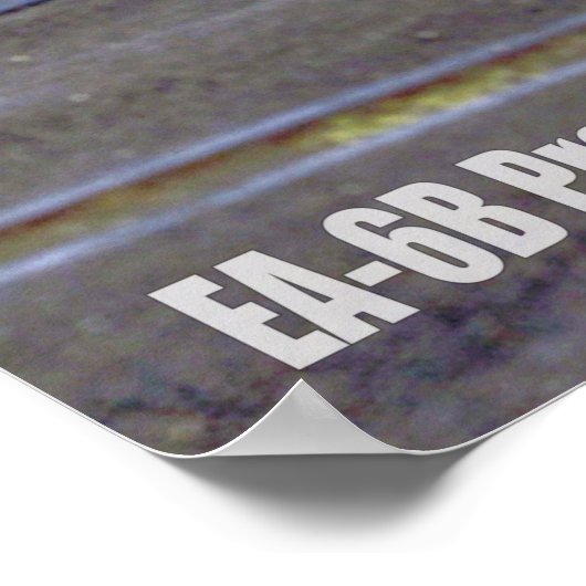 EA-6B PROWLER - TRAPPIERT! POSTER (Ecke)