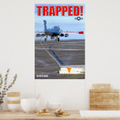 EA-6B PROWLER - TRAPPIERT! POSTER (Küche)