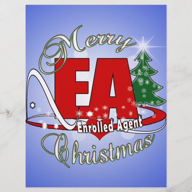 EA CHRISTMAS Eingeschriebener Agent (Vorderseite)