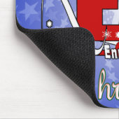 EA CHRISTMAS Eingeschriebener Agent Mousepad (Ecke)