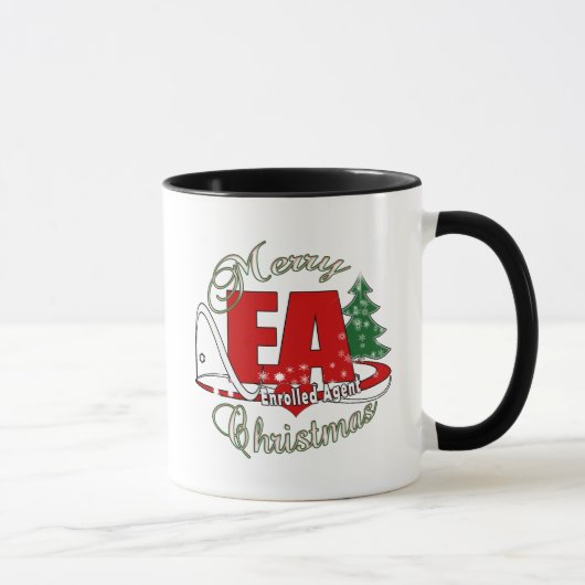 EA CHRISTMAS Eingeschriebener Agent Tasse (Rechts)