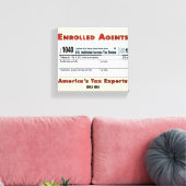 EA Leinwand des US-Finanzexpertenbüros (Insitu (Wohnzimmer))