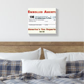 EA Leinwand des US-Finanzexpertenbüros (Insitu (Schlafzimmer))