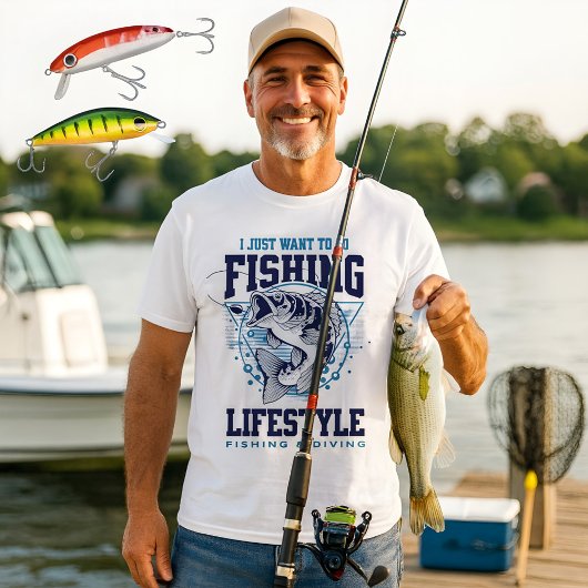 ea Life Graphic T-Shirt for Anglers & Ocean Lovers