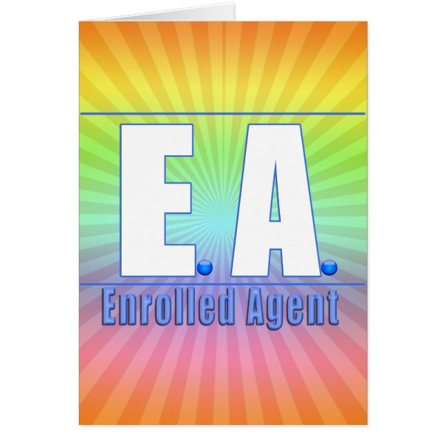 EA LOGO1 ENROLLED AGENT (Vorne)