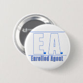EA LOGO1 ENROLLED AGENT BUTTON (Vorne & Hinten)