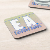 EA LOGO1 ENROLLED AGENT UNTERSETZER (Linke Seite)