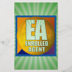 EA LOGO ENROLLED AGENT BRIEFPAPIER