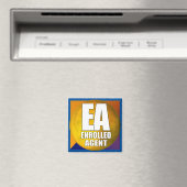 EA LOGO ENROLLED AGENT MAGNET (In Situ (Geschirrspüler))
