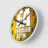 EA LOGO ENROLLED AGENT RUNDE WANDUHR (Winkel)