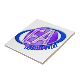 EA ORB SWOOSH LOGO - ENROLLED AGENT FLIESE