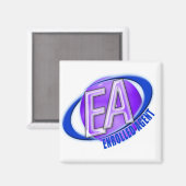 EA ORB SWOOSH LOGO - ENROLLED AGENT MAGNET (Vorderseite/Rückseite)