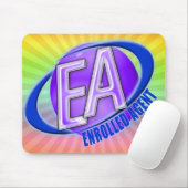 EA ORB SWOOSH LOGO - ENROLLED AGENT MOUSEPAD (Mit Mouse)