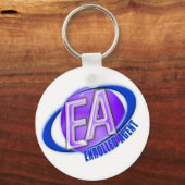 EA ORB SWOOSH LOGO - ENROLLED AGENT SCHLÜSSELANHÄNGER (Vorderseite)