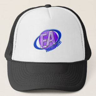 EA ORB SWOOSH LOGO - ENROLLED AGENT TRUCKERKAPPE