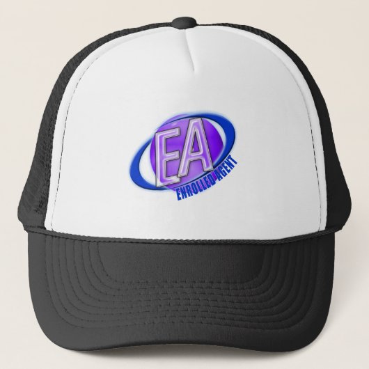 EA ORB SWOOSH LOGO - ENROLLED AGENT TRUCKERKAPPE (Vorderseite)