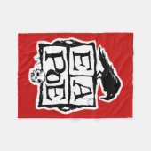 EA Poe packt Fleece-Decke ein Fleecedecke (Vorderseite (Horizontal))