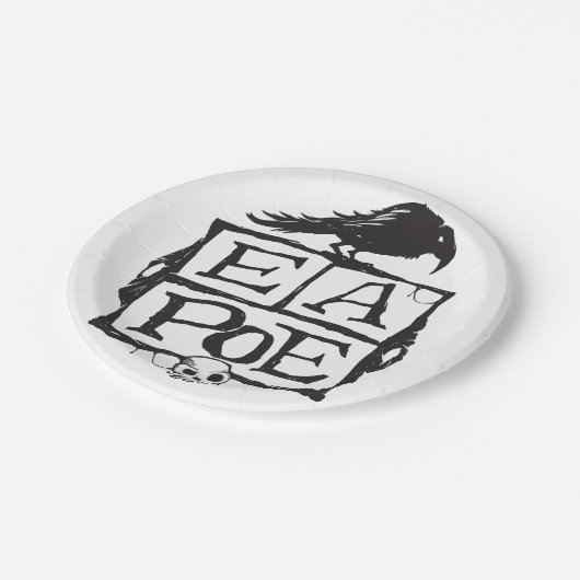 EA Poe packt PapierTeller ein (Schrägansicht)