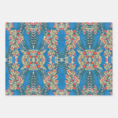 EA Séguy botanische Blume Geschenkpapier Set (Vorderseite 3)