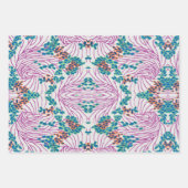 EA Séguy botanische Blume Geschenkpapier Set (Vorderseite 2)