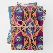 EA Séguy botanische Blume Geschenkpapier Set (Beispiel)